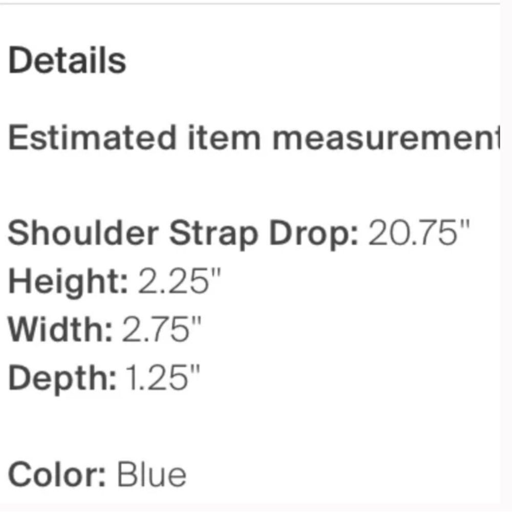 Burberry *Midnight Blue* Micro Mini Sequin Lola Crossbody - Picture 8 of 8